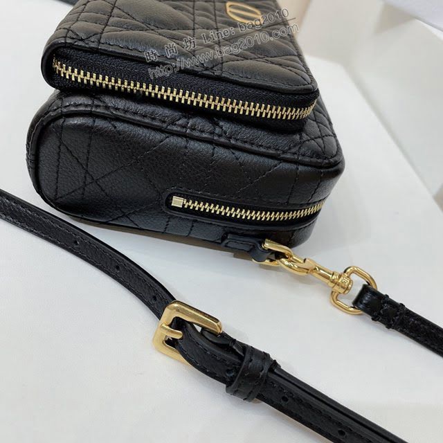 Dior女包 迪奧Caro雙隔層斜挎包 Dior肩背斜挎包  dfk1869